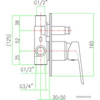 Смеситель Fiore Kyro 81 CR 6517