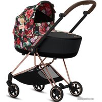 Универсальная коляска Cybex Mios (2 в 1, spring blossom dark, шасси rose gold)