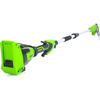 Кусторез + высоторез Greenworks G40PSH 1303907 (без АКБ)