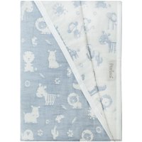 Плед Perina Зверюшки ПЛ-01.2 80x110 (голубой)