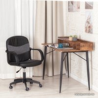 Офисное кресло TetChair Baggi PA (кожзам/ткань, черный/серый)