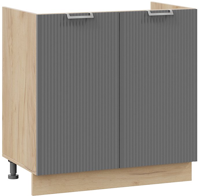 

Шкаф напольный Трия Кимберли 1Н8М (дуб крафт золотой/титан)