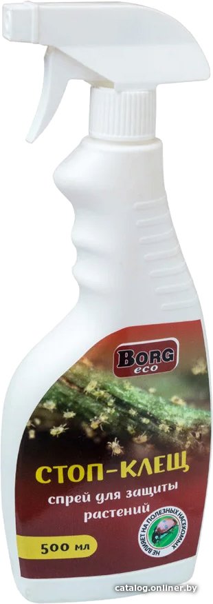 Спрей от насекомых Borg Eco против клещей 500 мл