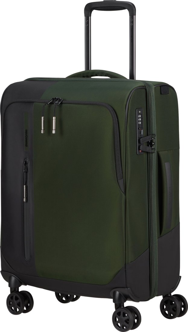 

Чемодан-спиннер Samsonite Biz2Go Trvl Earth Green 55 см