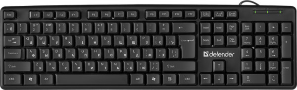 

Клавиатура Defender Element HB-520 USB (черный)