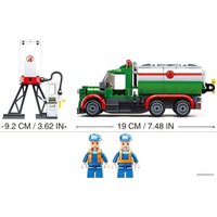 Конструктор Sluban Город M38-B0878 Бензовоз