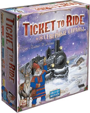 

Настольная игра Мир Хобби Ticket To Ride: Северные страны