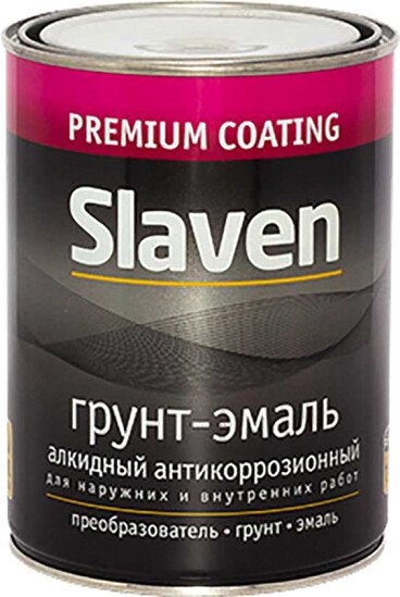 

Эмаль Slaven По ржавчине 1.1 кг (синий)