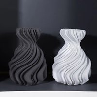 Ваза Merry Bear Home Decor Черное и белое ML01414640B (черный)