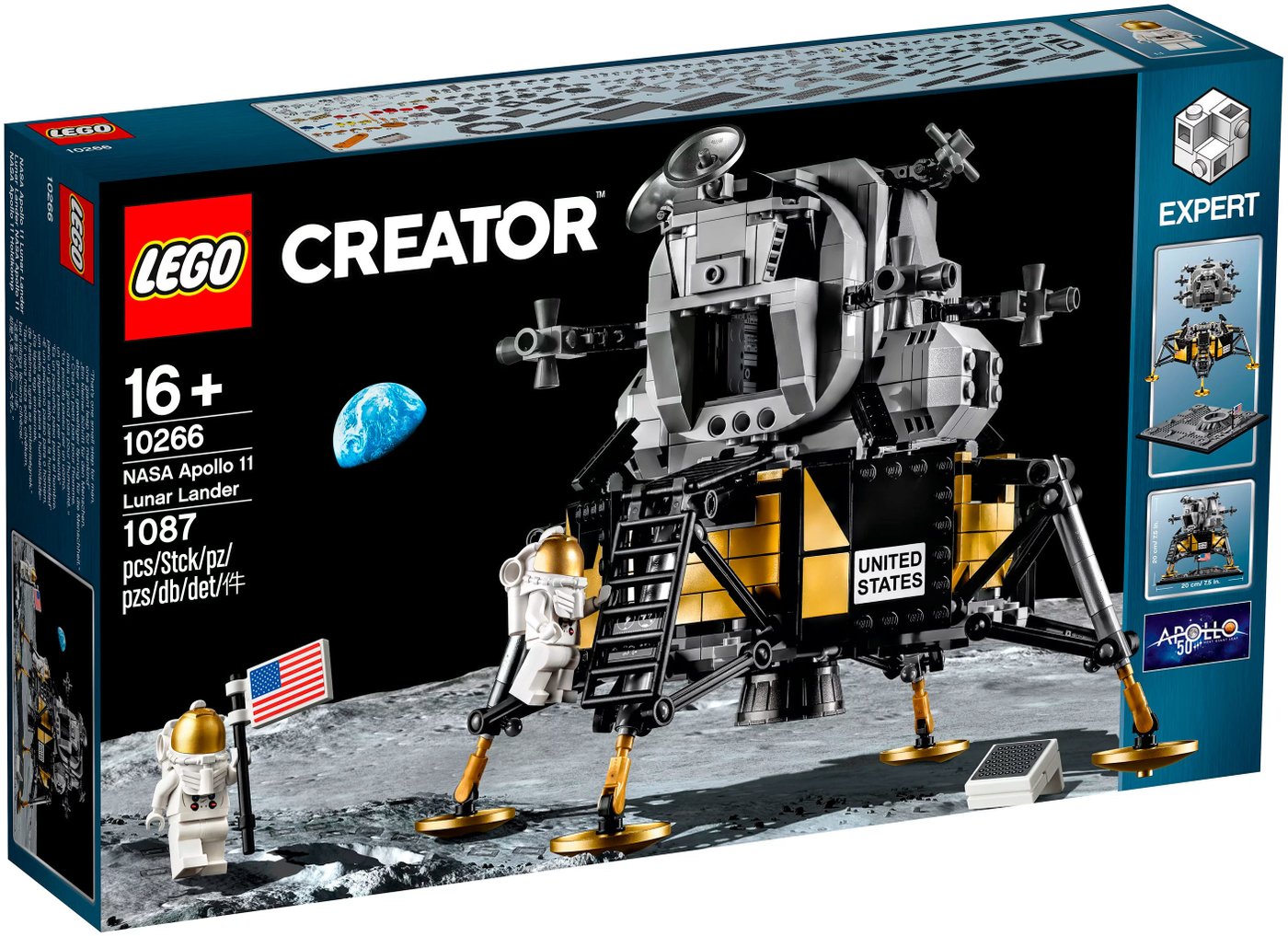 

Конструктор LEGO Creator 10266 Лунный модуль корабля Апполон 11 НАСА