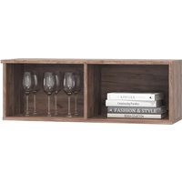 Полка MLK Тоскана (900) с гор.дв. (Дуб табачный/Бисквит)