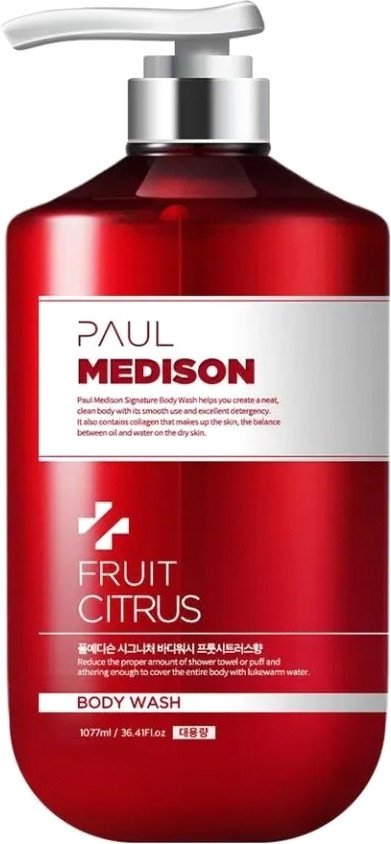 

Paul Medison Гель для душа Signature Body Wash Fruit Citrus (1.077 л)