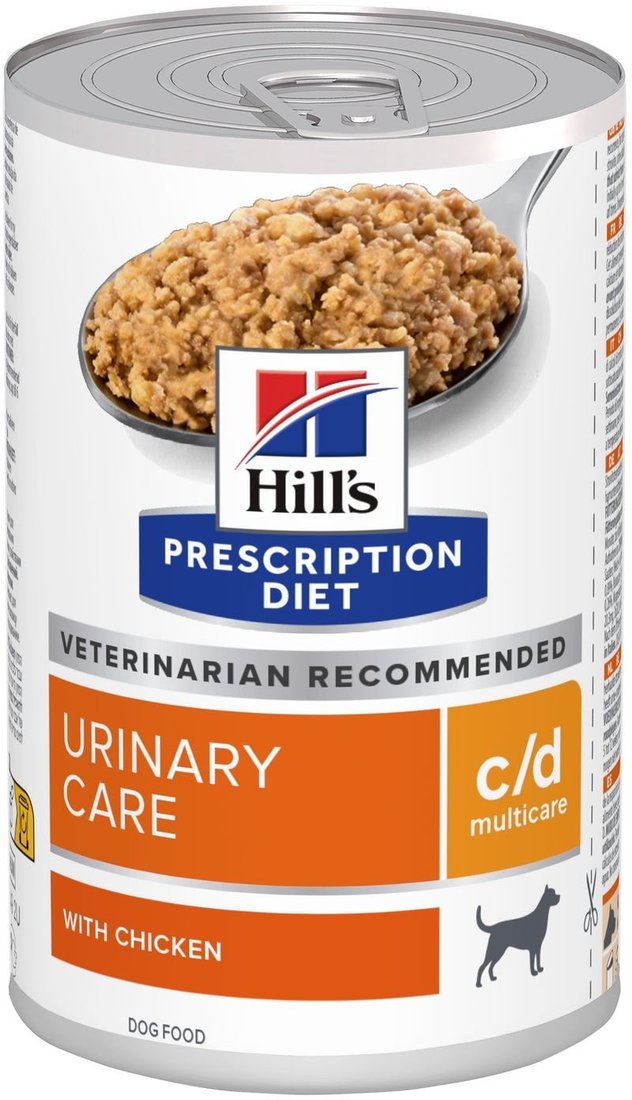 

Консервированный корм для собак Hill's Prescription Diet c/d Multicare Urinary Care с курицей (для здоровья нижних мочевыводящих путей) 370 г