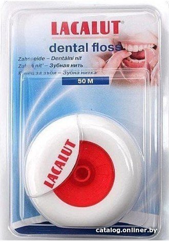 Зубная нить LACALUT Dental 50 м