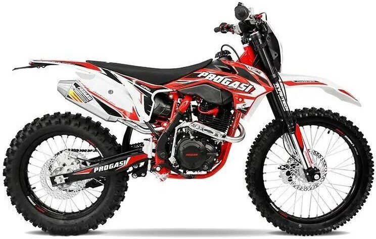 Мотоцикл PROGASI Super Max 300 (белый/красный)
