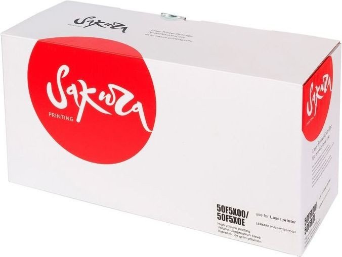 

Картридж Sakura Printing SA50F5X00/50F5X0E (аналог Lexmark 50F5X00)