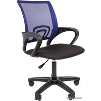 Офисное кресло CHAIRMAN 696 LT (черный/синий)