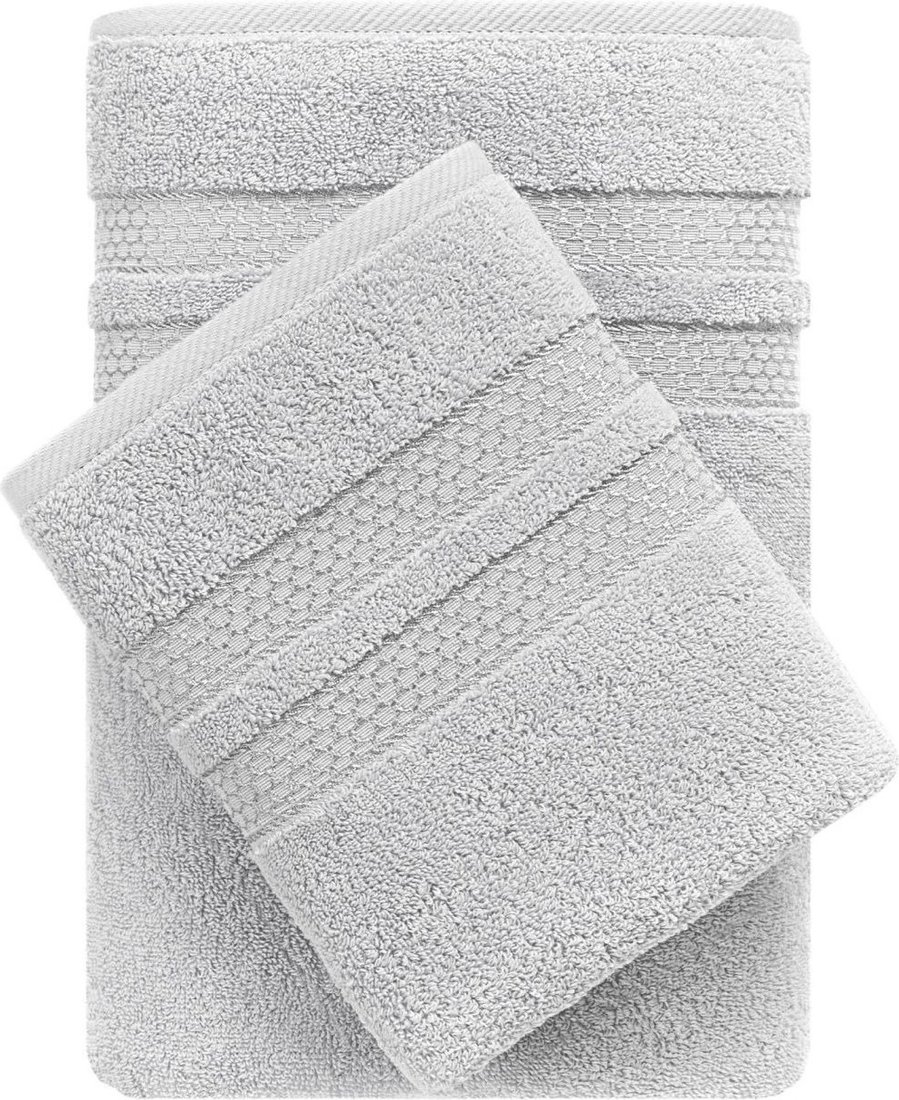 

Набор полотенец Verossa МХ50 Reticolo 08 НПК008 746403 (холодный серый)