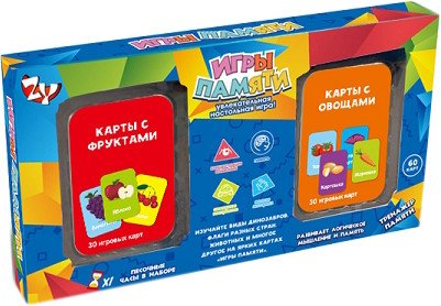 

Настольная игра Zhorya Игры памяти ZYB-B3328-1