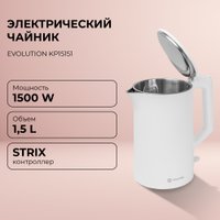 Электрический чайник Evolution KP15151 + набор кружек Makkua Cup Cozyday MC270
