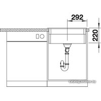 Кухонная мойка Blanco Etagon 6 (глянцевый белый) 525156