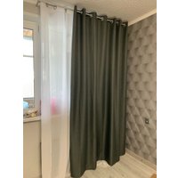 Штора Модный текстиль 01L1 112MT391019 (260x210, темно-серый)