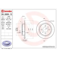  Brembo 08689910