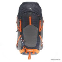 Туристический рюкзак Quechua MH500 40 л (черный/оранжевый)