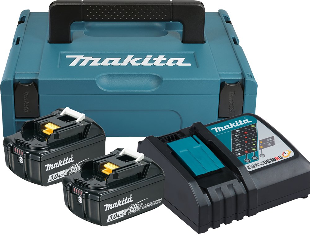 

Аккумулятор Makita 197952-5 (18В/2x3 Ah + 7.2-18В + кейс)