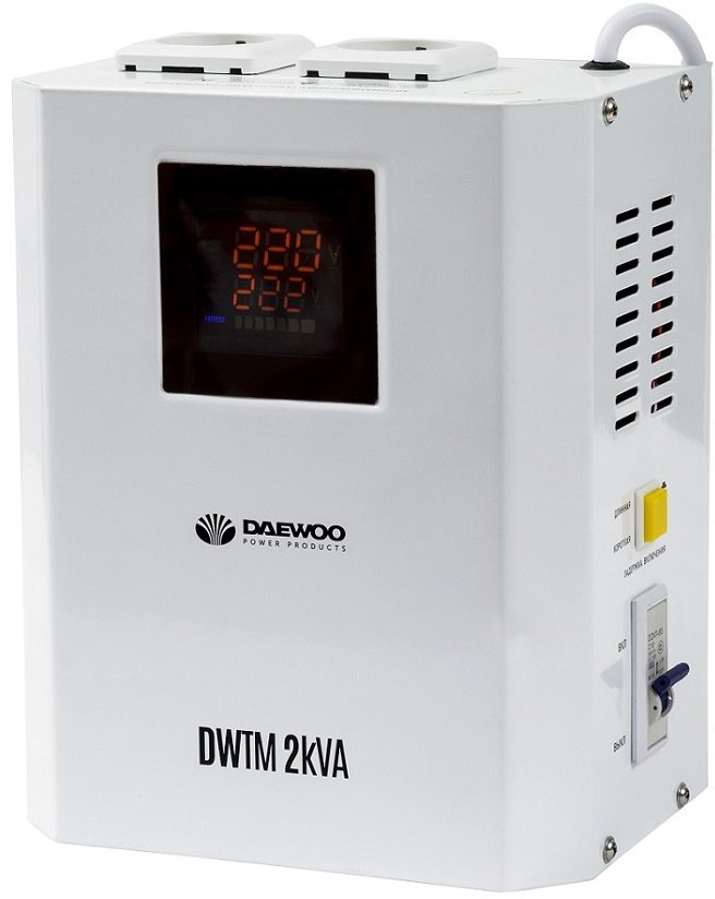 

Стабилизатор напряжения Daewoo Power DW-TM2KVA