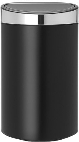 

Мусорное ведро Brabantia Touch Bin 40 л (черный/стальной)