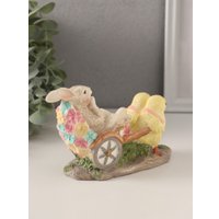 Статуэтка Sima-Land Цыплята везут кролика в колеснице 10583227
