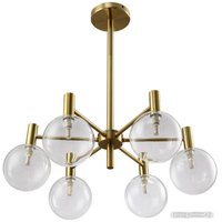 Подвесная люстра Crystal Lux Andres SP6 (Bronze/Transparante)