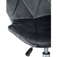 Офисное кресло King Style Uno Velvet Chrome (серый)