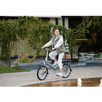 Электровелосипед Shulz E-GOA 2025 (светло-серый)