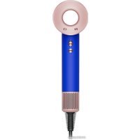Фен Dyson HD15 Supersonic (с переходником на евровилку, синие румяна)