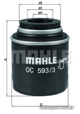 

Масляный фильтр Mahle Knecht OC5933