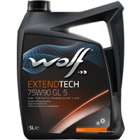 Трансмиссионное масло Wolf ExtendTech 75W-90 GL 5 5л