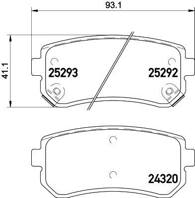 

Textar 2529201