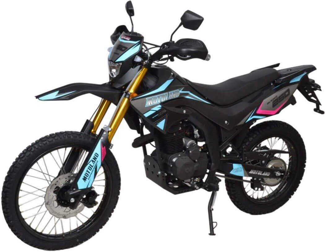 Мотоцикл Motoland 250 Enduro Blazer XF250-A (синий)