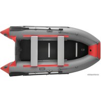 Моторно-килевая лодка Roger Boat Hunter Keel 3000 (малокилевая, серый/красный)