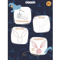 Набор для создания поделок/игрушек Woody Цвик-арт. Золотой снитч 07722