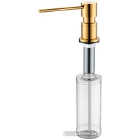 Дозатор для моющего средства Paulmark Kraft D003-G (золото)