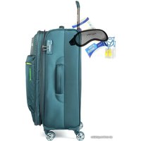 Чемодан-спиннер Mironpan 50161-2-M 68 см (бирюза)