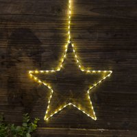 Подвеска AksHome Тип 3 Звезда 30см 84LED 3АА