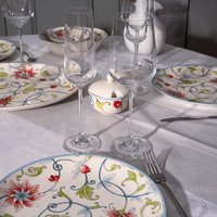 Тарелка глубокая Grace By Tudor England Botanical Spiral GR04-20.3SPL