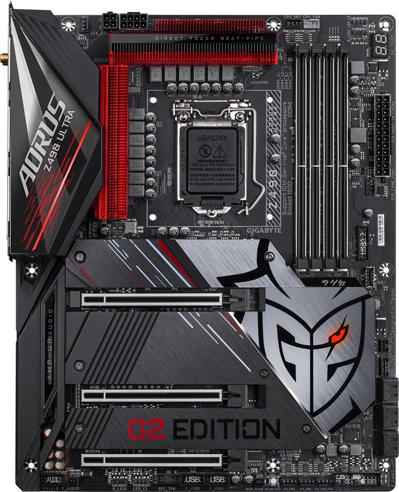 

Материнская плата Gigabyte Z490 AORUS ULTRA G2 (rev. 1.0)