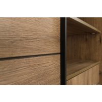Шкаф-купе Рэйгрупп Bromo VVH3 02 РГ-09.02 B 177 VVH 177.5 (дуб велингтон/черный)