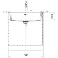 Кухонная мойка Franke MRG 110-72 125.0741.507 (черный матовый)