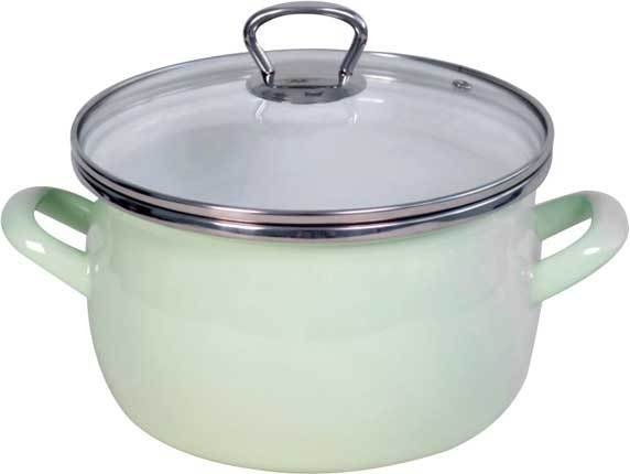 

Кастрюля Omelia 1-2430111 (салатовый ментол)